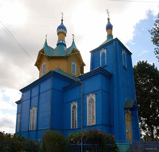 Церковь в Шарковщине, где читал свои проповеди отец Константин